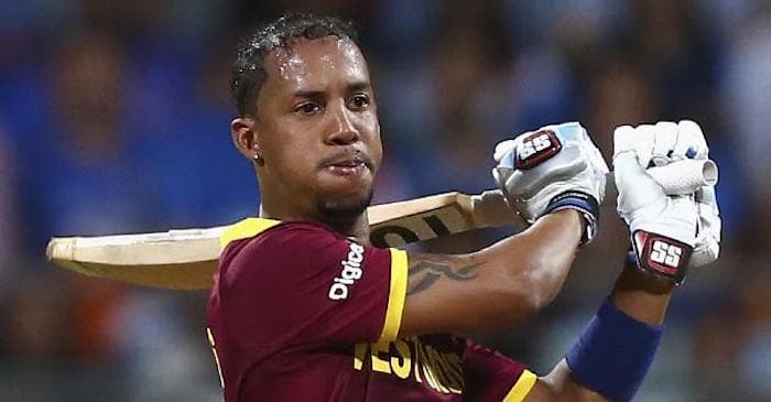 Lendl Simmons smashes his best ever T20I score as Windies level series against Ireland