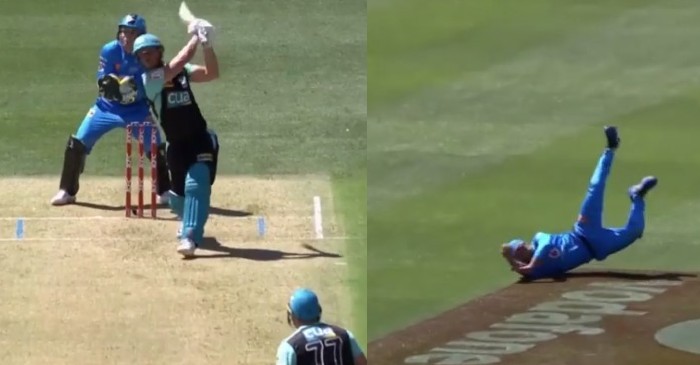 BBL|09: Rashid Khan stuns everyone with a one-hand screamer to dismiss Chris Lynn; here’s the video