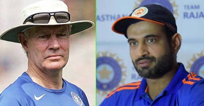 Former India coach Greg Chappell reacts after Irfan Pathan announces his international retirement