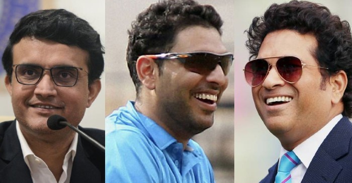 Yuvraj Singh, Sourav Ganguly and Sachin Tendulkar engage in banter on social media