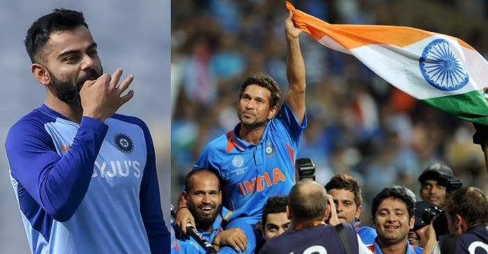 Virat Kohli urges fans to vote for Sachin Tendulkar in Laureus Sporting Moment Award