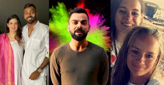 From Virat Kohli, Hardik Pandya to Danielle Wyatt: Cricket fraternity greet fans on Holi