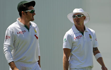 Dale Steyn and Graeme Smith