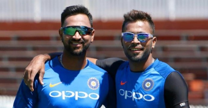 Krunal Pandya recalls the time when he and brother Hardik shared the same bat