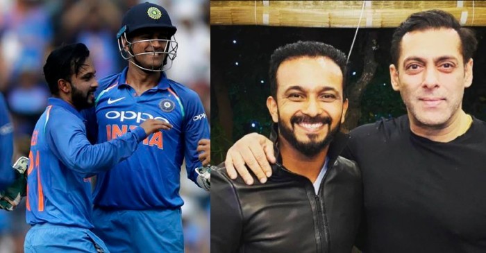 Kedar Jadhav responds after being asked to choose between MS Dhoni and Salman Khan