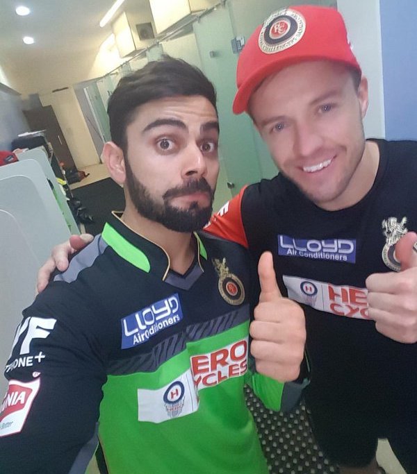 Virat Kohli, AB de Villiers