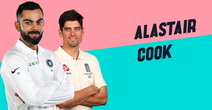 Virat Kohli named in Alastair Cook’s list of five all-time greats