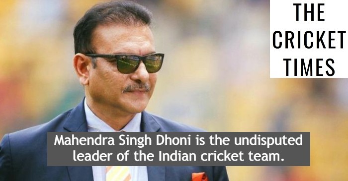 Ravi Shastri on MS Dhoni