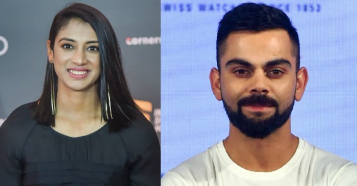 Smriti Mandhana reveals the inspirational advice dispensed by Virat Kohli during their first meeting