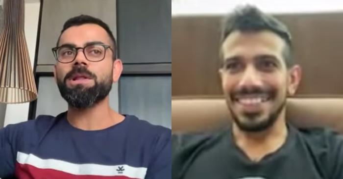 WATCH: Virat Kohli hilariously trolls Yuzvendra Chahal for his new haircut