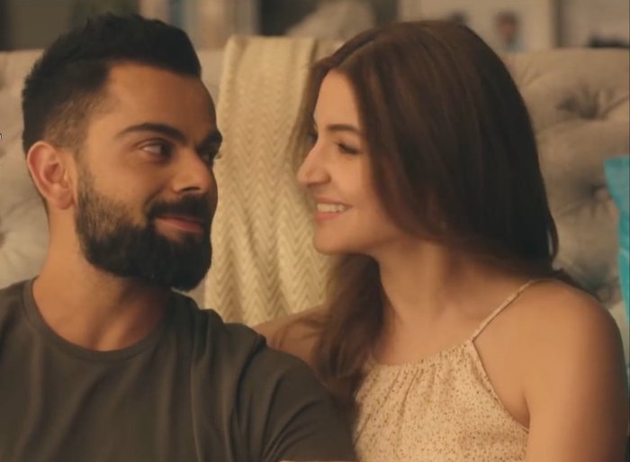 Virat Kohli and Anushka Sharma