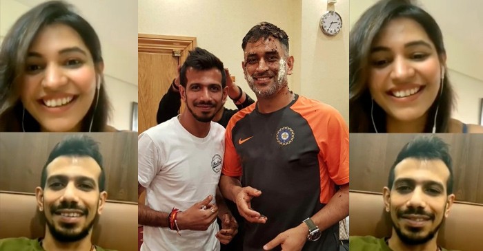 WATCH: “Will go to Ranchi to see Mahi Bhai, if I am invisible” : Yuzvendra Chahal tells Yashika Gupta