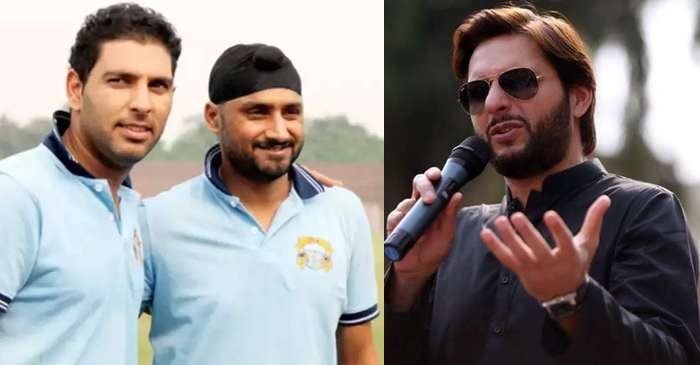 Shahid Afridi finally responds to Harbhajan Singh, Yuvraj Singh’s remarks against him