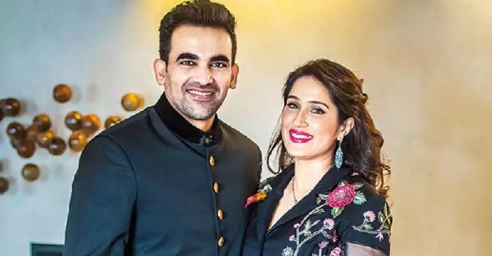 Zaheer Khan and Sagarika Ghatge. 