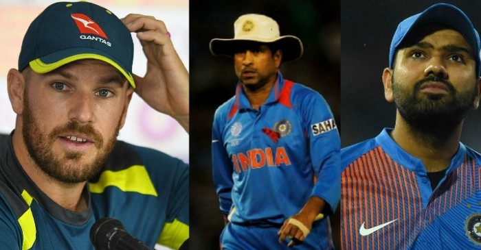 Aaron Finch names India-Australia combined XI; omits Sachin Tendulkar and Rohit Sharma