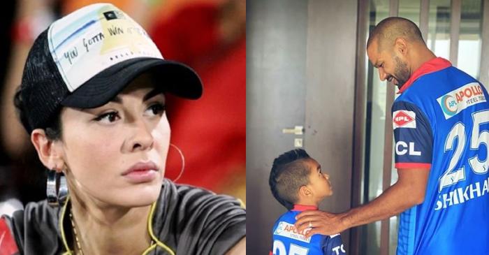 Shikhar Dhawan’s wife Aesha slams a netizen for calling son Zoravar ‘black’