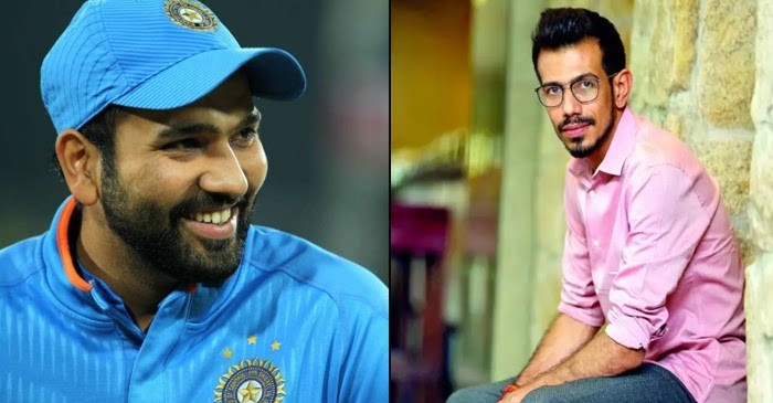 Rohit Sharma tries to troll Yuzvendra Chahal but gets trolled back in return