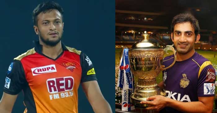 Shakib al Hasan names Gautam Gambhir as captain in his IPL XI featuring players he played with