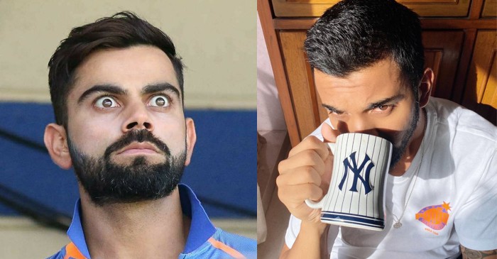 KL Rahul comes up with a perfect reply as Virat Kohli tries to troll him