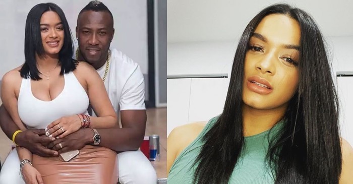 Andre Russell’s wife Jassym Lora hits back at netizen for a body-shaming comment