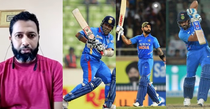 Sachin Tendulkar, Virat Kohli or Rohit Sharma? Wasim Jaffer picks the best white-ball cricketer for India