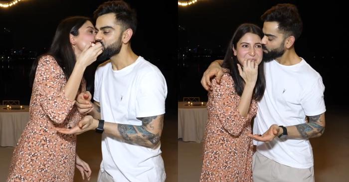 VIDEO: Parents-to-be Virat Kohli and Anushka Sharma cut a cake with RCB squad