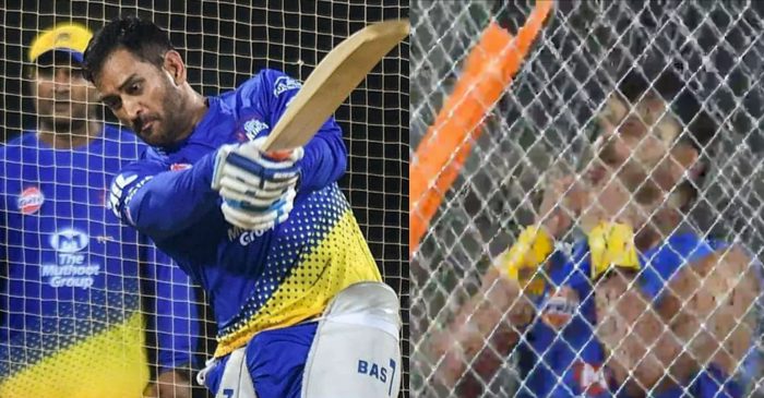 IPL 2020: WATCH – Suresh Raina whistles as MS Dhoni goes berserk at the CSK nets