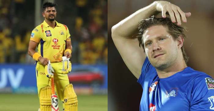 ‘My heart goes out to you’: Shane Watson shares an emotional video after CSK star Suresh Raina pulls out of IPL 2020