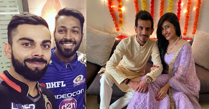 Virat Kohli, Hardik Pandya lead wishes for newly engaged couple Yuzvendra Chahal and Dhanashree Verma