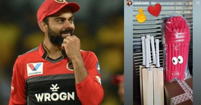 Virat Kohli shares a sneak peek of his new RCB kit ahead of IPL 2020