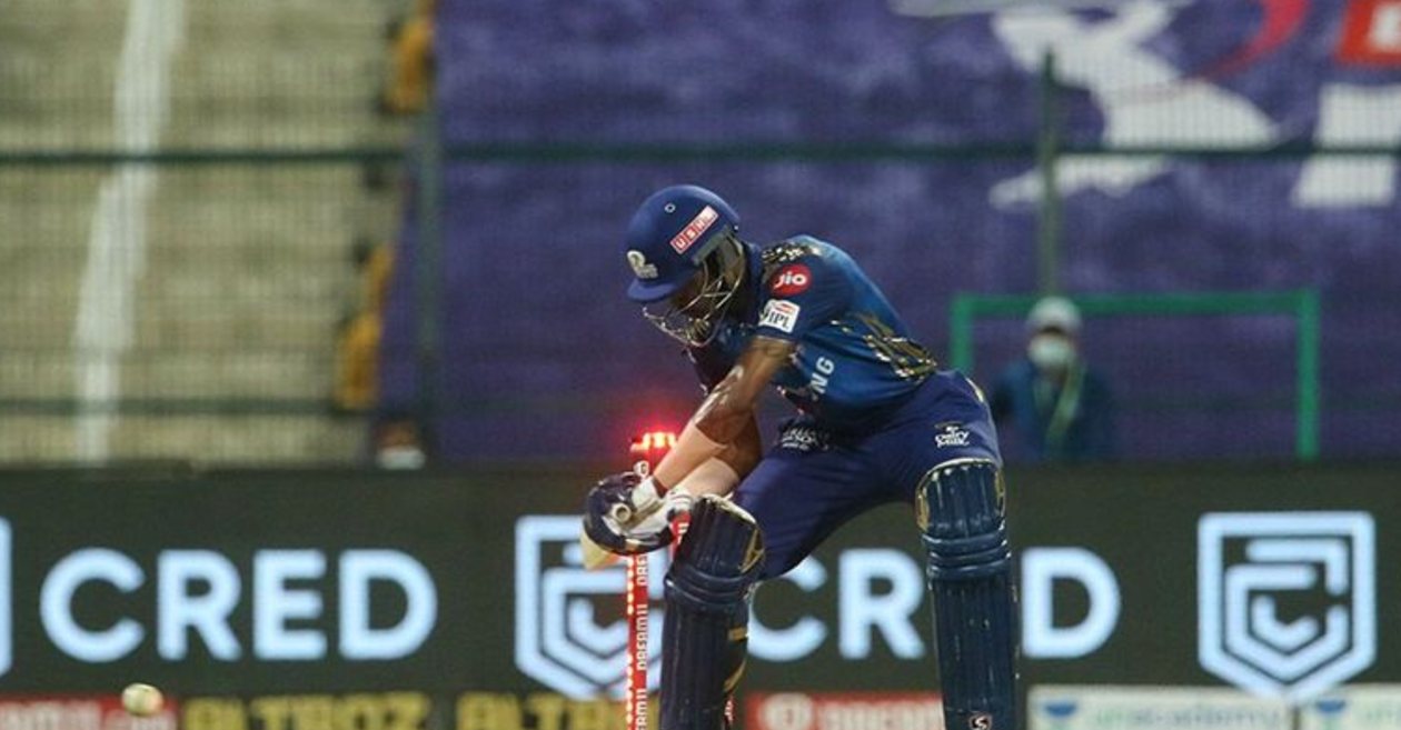 WATCH: IPL 2020 – Hardik Pandya’s hit-wicket dismissal against KKR