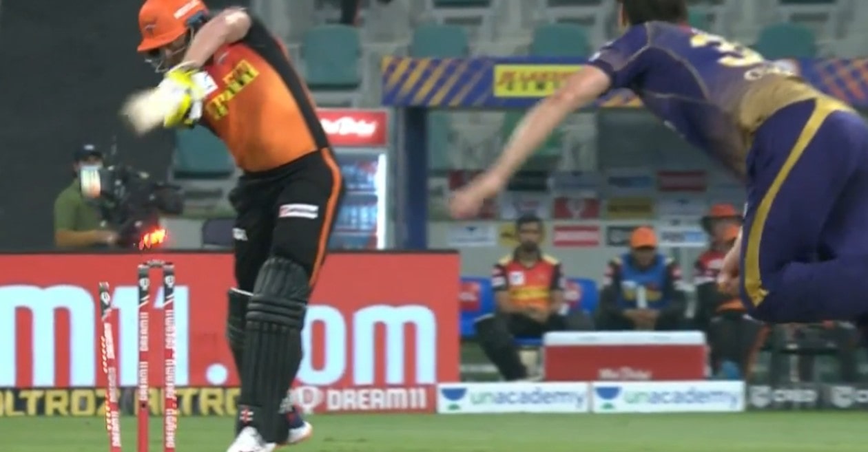 IPL 2020 – WATCH: KKR pacer Pat Cummins bowls an absolute jaffa to dismiss Jonny Bairstow