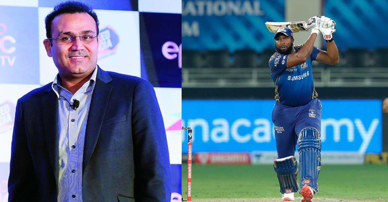 IPL 2020: ‘Sabme hai Tewatia’ – Virender Sehwag reacts to Kieron Pollard’s blazing knock against RCB