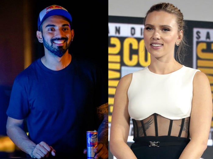 KL Rahul, Scarlett Johansson