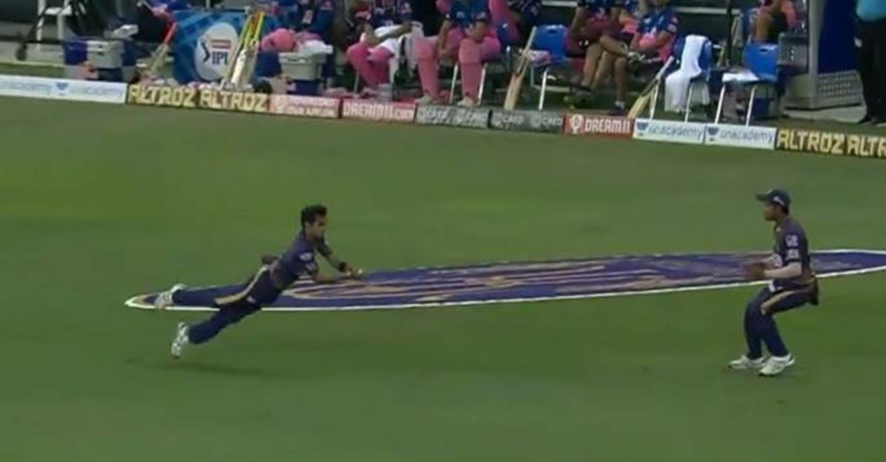 IPL 2020: WATCH – Kamlesh Nagarkoti’s sensational catch to dismiss Jofra Archer