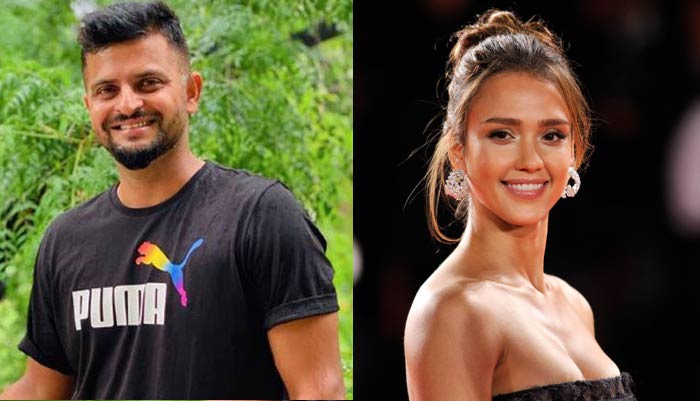 Suresh Raina, Jessica Alba