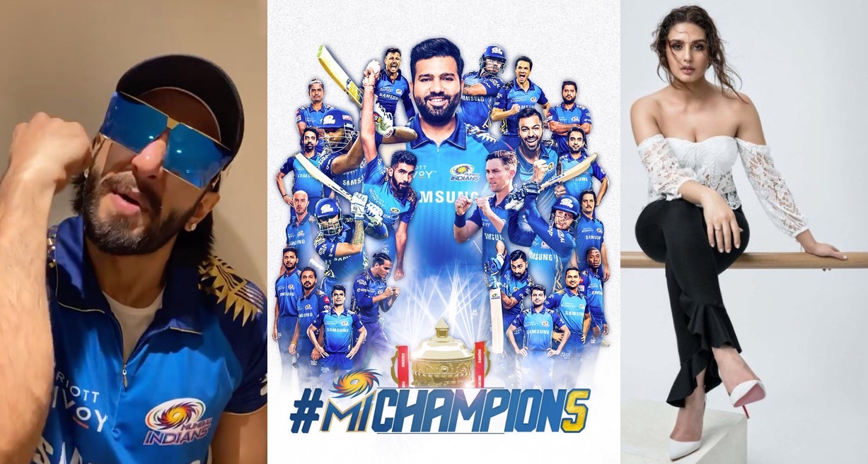 IPL 2020 final: Ranveer Singh, Huma Qureshi and other Bollywood celebs react to MI’s victory over DC