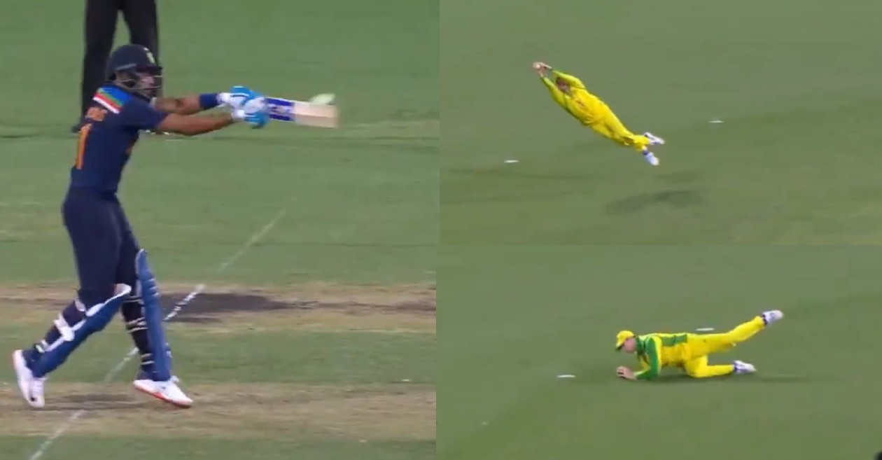 AUS vs IND: WATCH – Steve Smith takes a screamer to dismiss Shreyas Iyer in second ODI