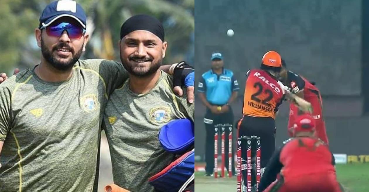 IPL 2020: Harbhajan, Yuvraj, Neesham, Archer & others shocked by an umpiring blunder during RCB vs SRH clash