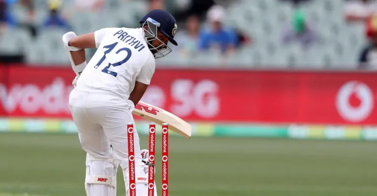 AUS vs IND, 1st Test: Prithvi Shaw gets mercilessly trolled after being dismissed for a duck on Day 1