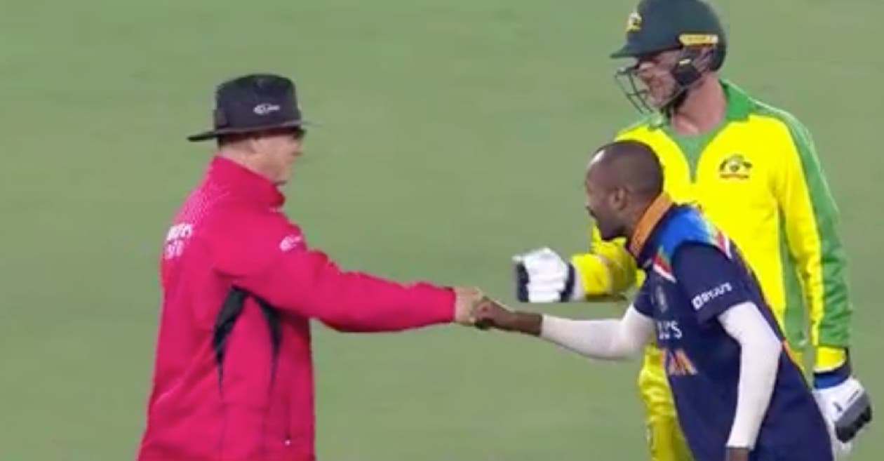 AUS vs IND – WATCH: Hardik Pandya’s eagerness to fist bump with umpire leaves commentators in splits