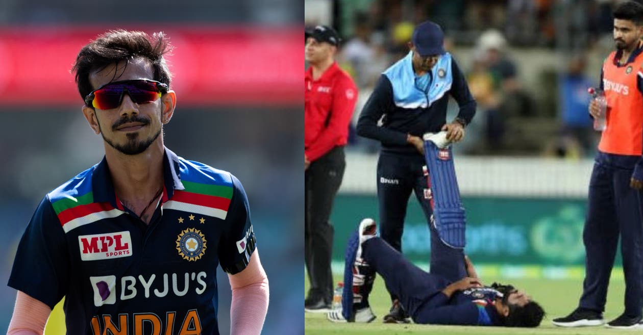 AUS vs IND: Yuzvendra Chahal replaces Ravindra Jadeja as concussion substitute in 1st T20I