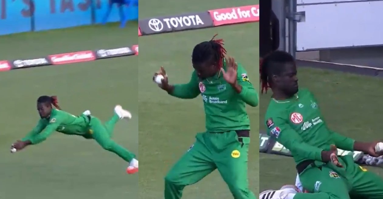 BBL 2020-21: WATCH – Andre Fletcher wears dancing shoes after grabbing two screamers