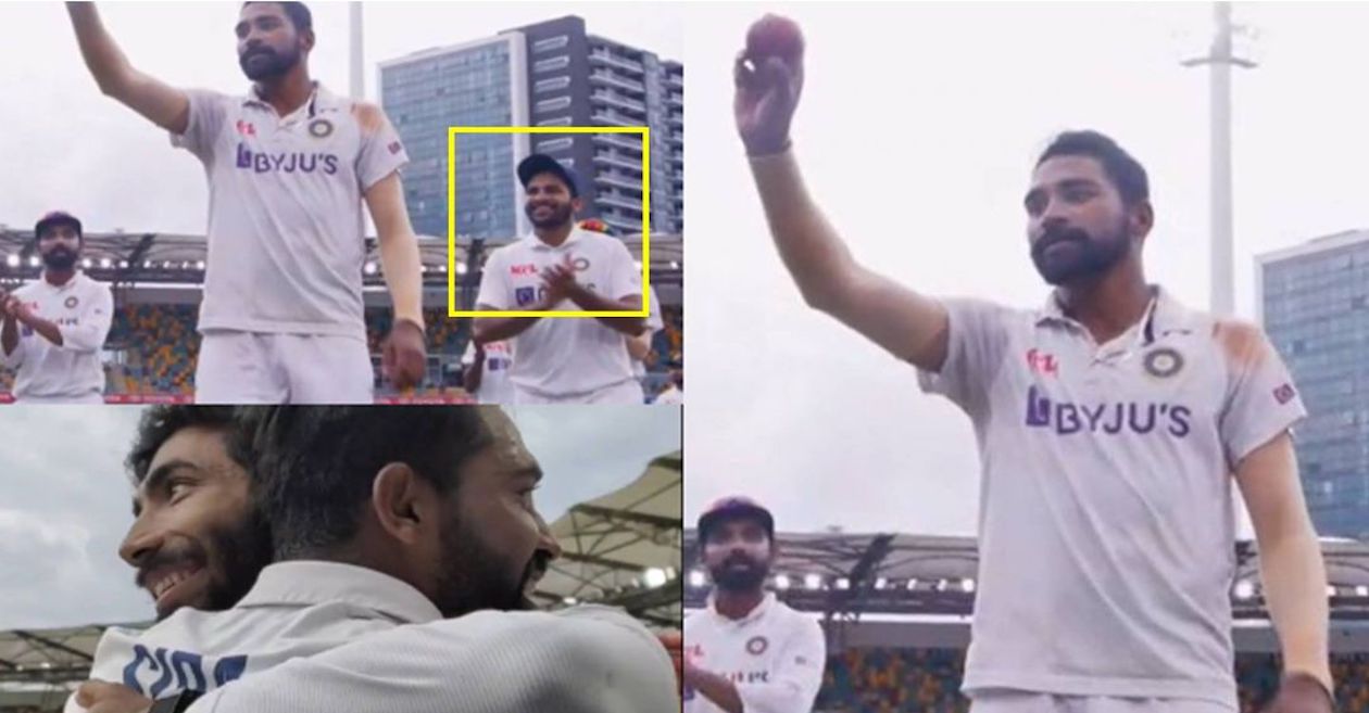 WATCH: Mohammed Siraj gets a standing ovation from teammates after his maiden five-wicket haul at the Gabba