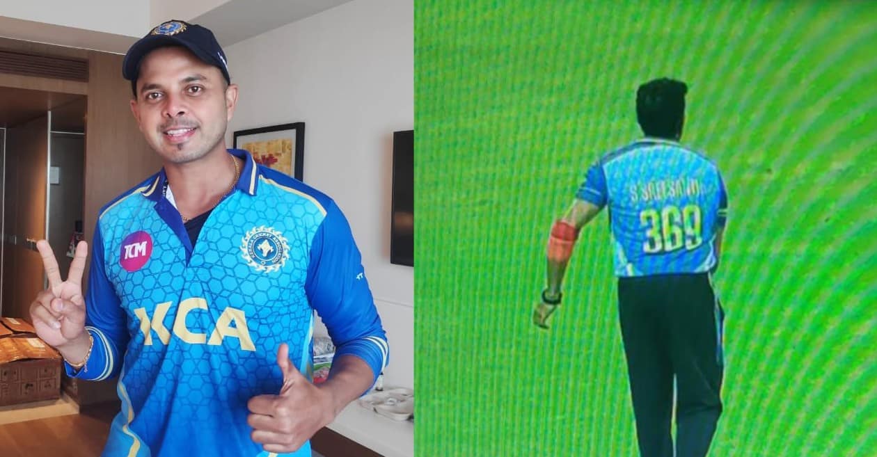 S Sreesanth reveals why he is wearing 369 as his new jersey number in SMAT 2021