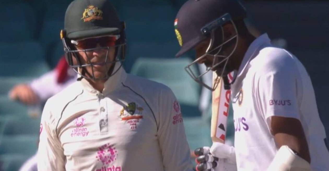 AUS vs IND: WATCH – Tim Paine sledges Ravichandran Ashwin; the Indian spinner responds in style