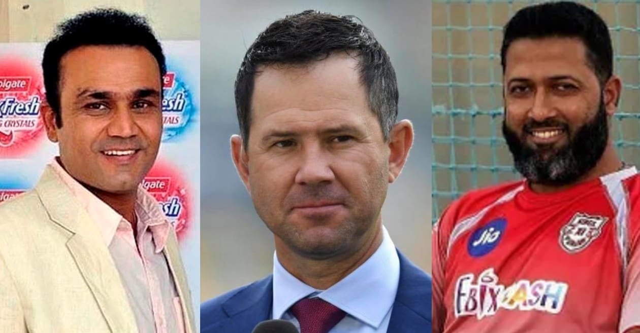 Virender Sehwag, Wasim Jaffer mercilessly troll Ricky Ponting for his wrong prediction; the Aussie responds