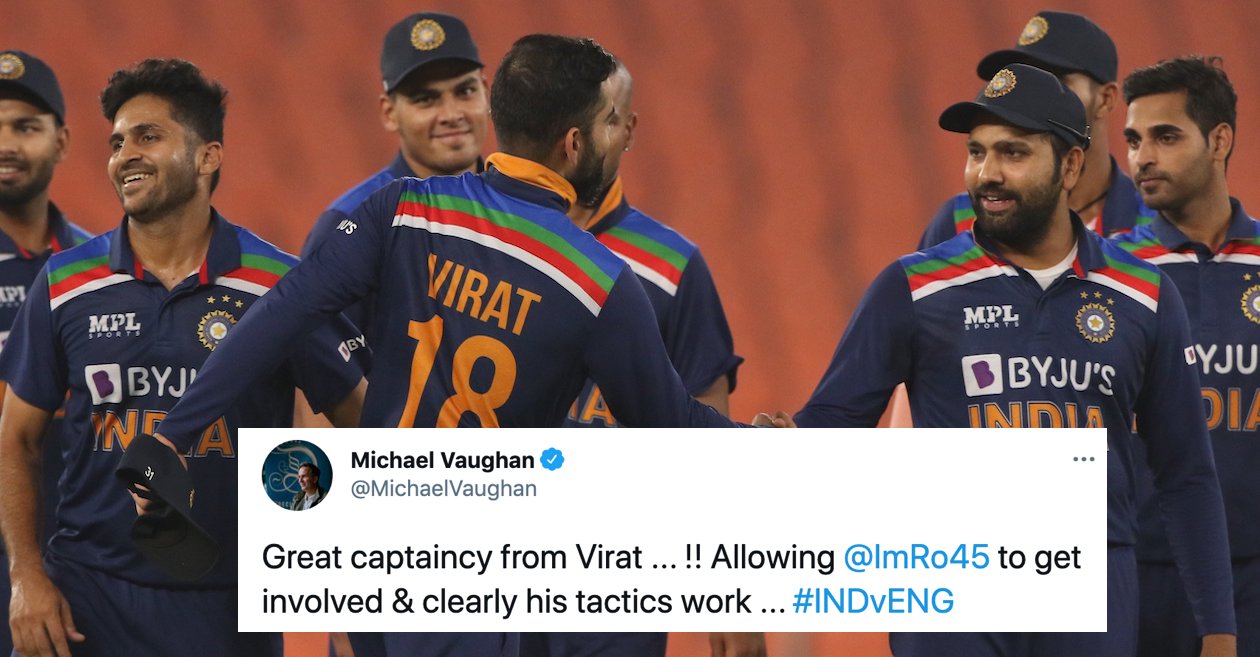 Twitter reactions: India level series against England with a thrilling win in 4th T20I