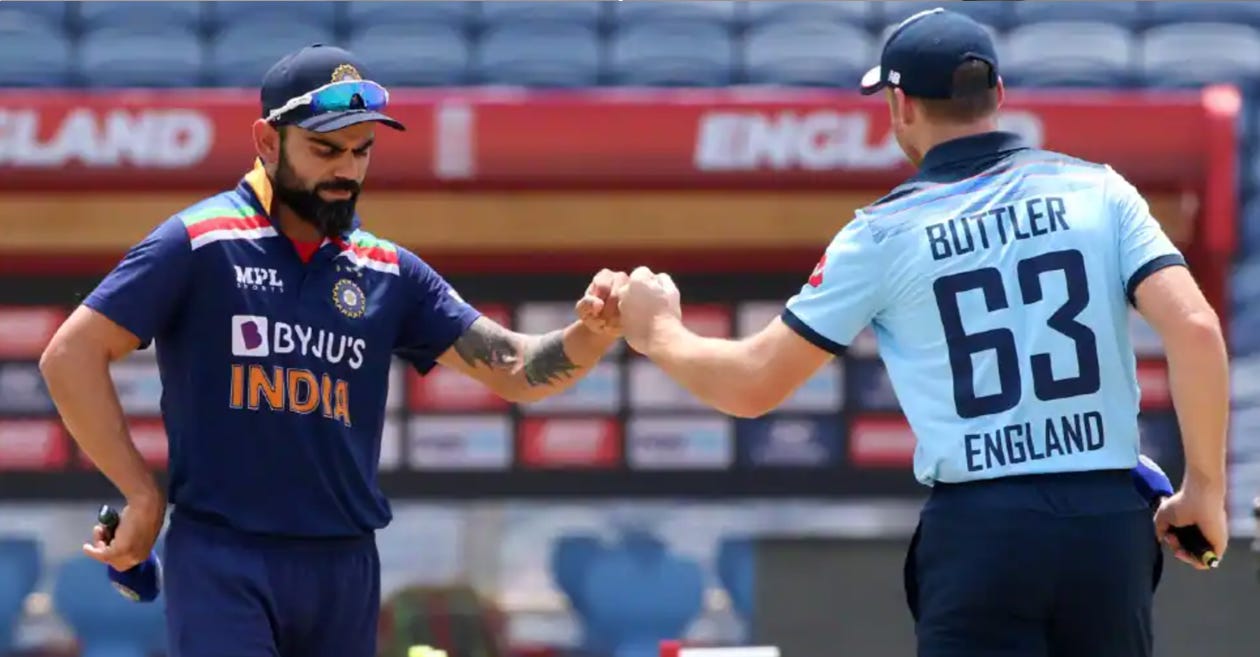 “First it was Coin Morgan, now it’s Toss Buttler”- Twitter trolls Virat Kohli for losing the toss yet again