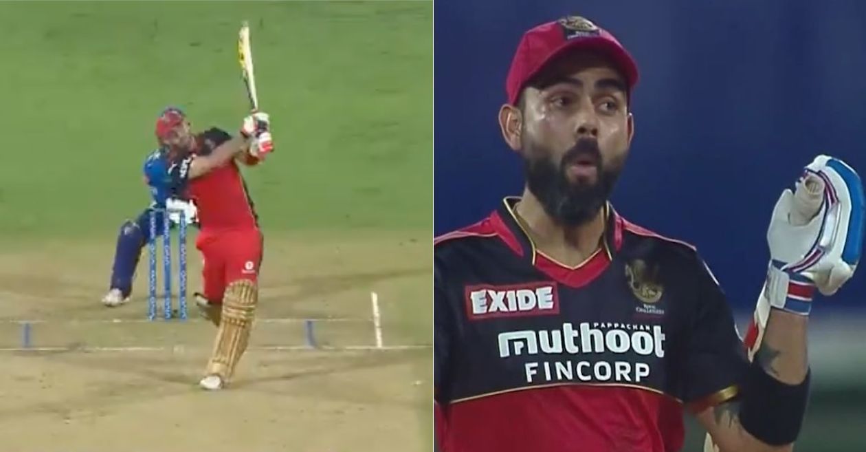 IPL 2021: WATCH – Glenn Maxwell hits the ball out of Chepauk stadium; Virat Kohli’s reaction is priceless